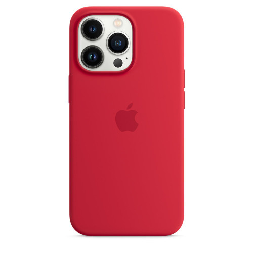 Чехол-накладка (силиконовый) для iPhone 13 Pro Silicone Case High Copy RED