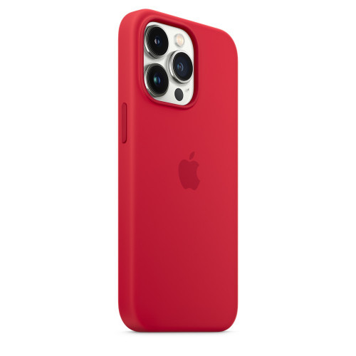 Чехол-накладка (силиконовый) для iPhone 13 Pro Silicone Case High Copy RED