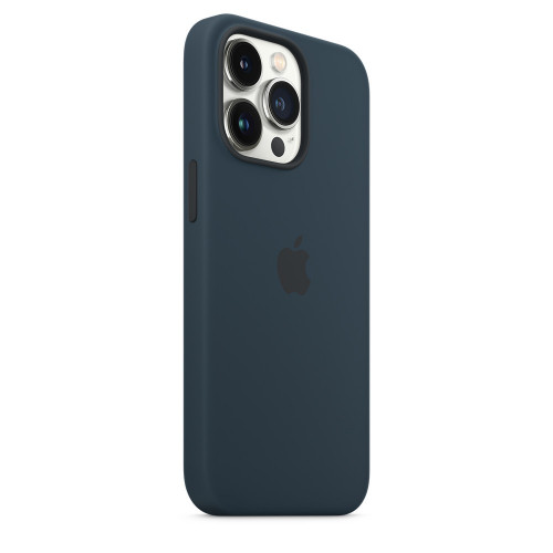 Чехол-накладка (силиконовый) для iPhone 13 Pro Silicone Case High Copy Abyss Blue
