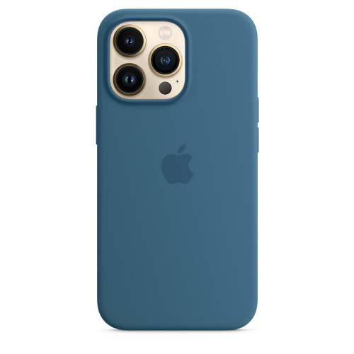 Чехол-накладка (силиконовый) для iPhone 13 Pro Silicone Case High Copy Blue Jay