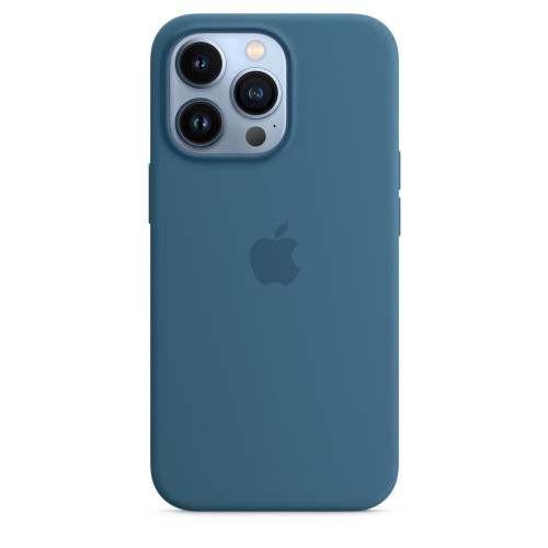 Чехол-накладка (силиконовый) для iPhone 13 Pro Silicone Case High Copy Blue Jay