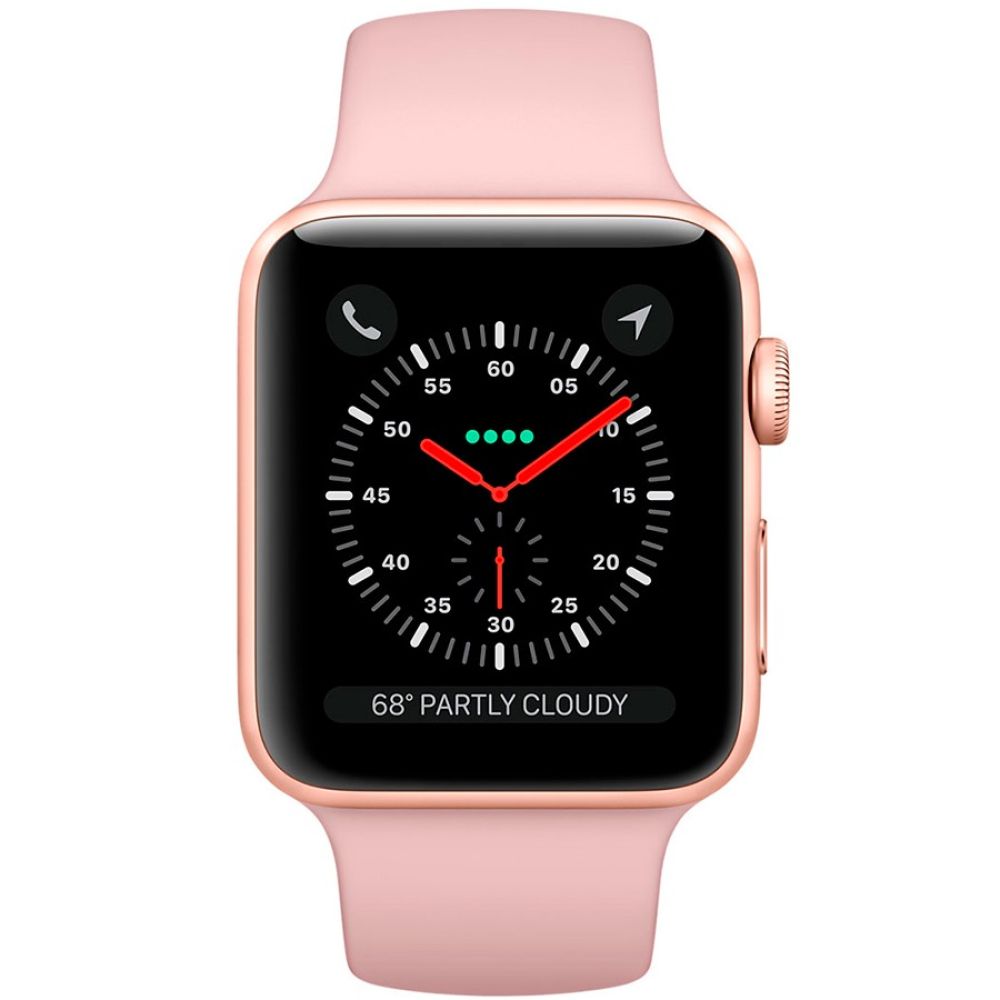 Rose gold series store 3 apple watch 42mm