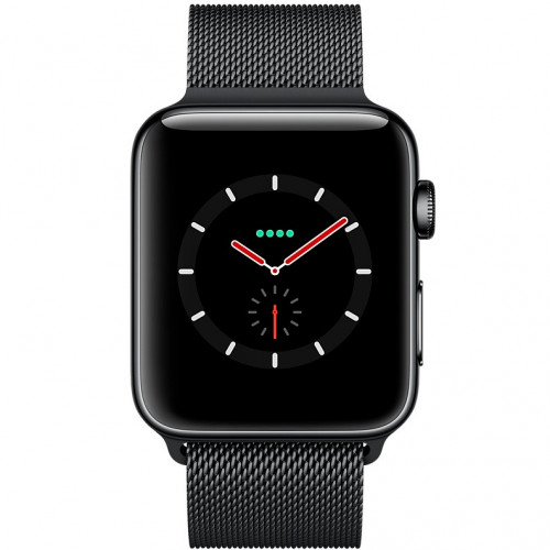 Iphone watch series 3 black on sale