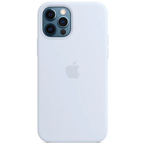 Чехол-накладка (силиконовый) для iPhone 13 Pro Max Silicone Case Copy Cloud Blue