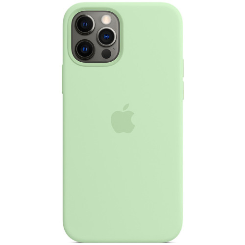 Чохол-накладка (силіконовий) для iPhone 13 Pro Max Silicone Case Copy Pistachio