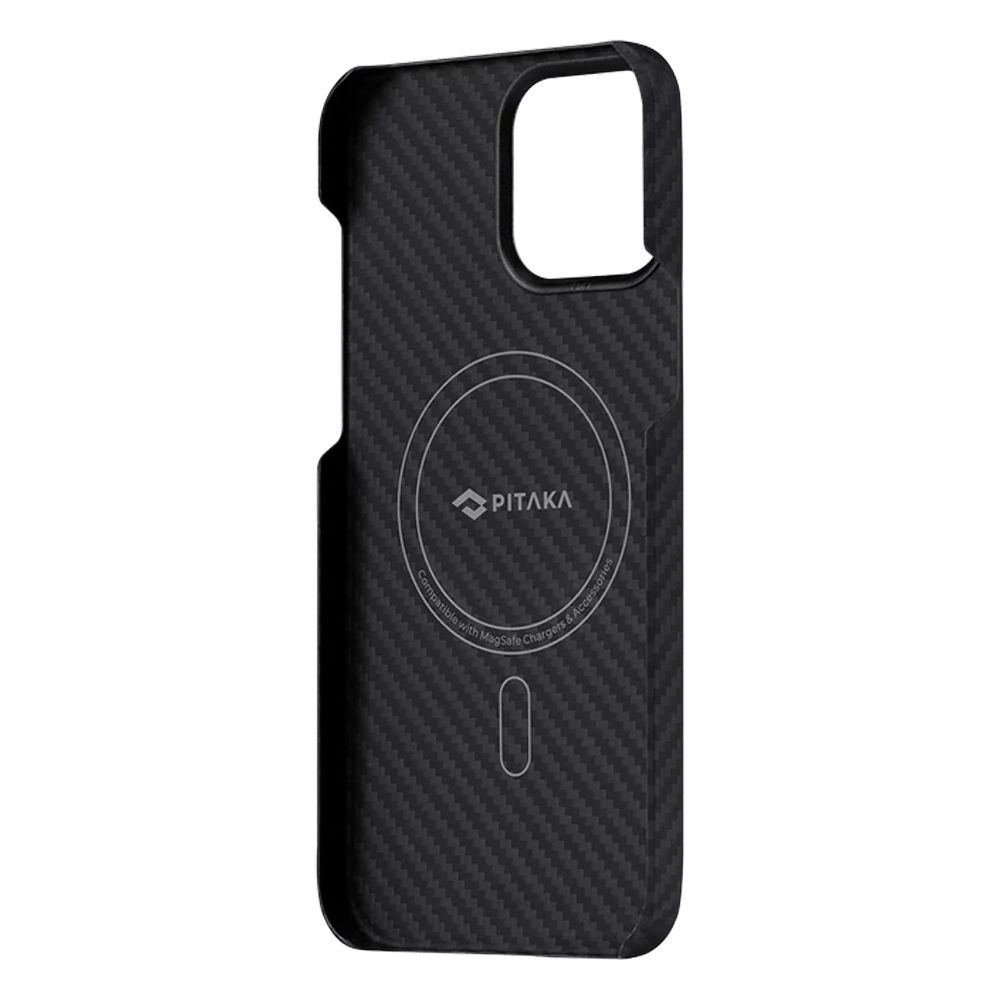 Чехол-накладка (карбоновый) Apple iPhone 13 Pro Pitaka MagEZ Case 2 Twill  Black/Grey (KI1301P) — купить в интернет-магазине MR.FIX