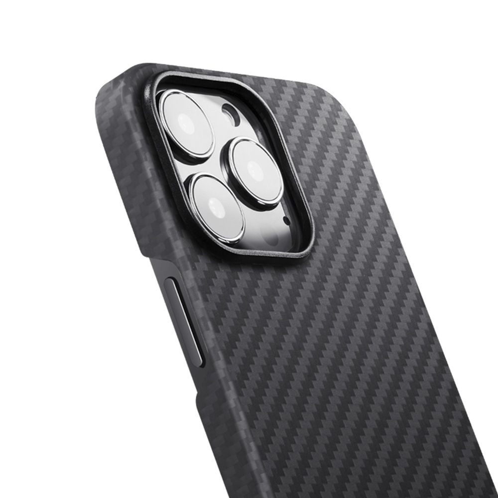 Чехол-накладка (карбоновый) Apple iPhone 13 Pro Max Pitaka MagEZ Case 2  Twill Black/Grey (KI1301PM) — купить в интернет-магазине MR.FIX