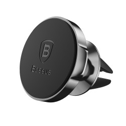 Автомобильный держатель Baseus Small Ears Series Magnetic Car Air Vent Mount Black (SUER-A01)