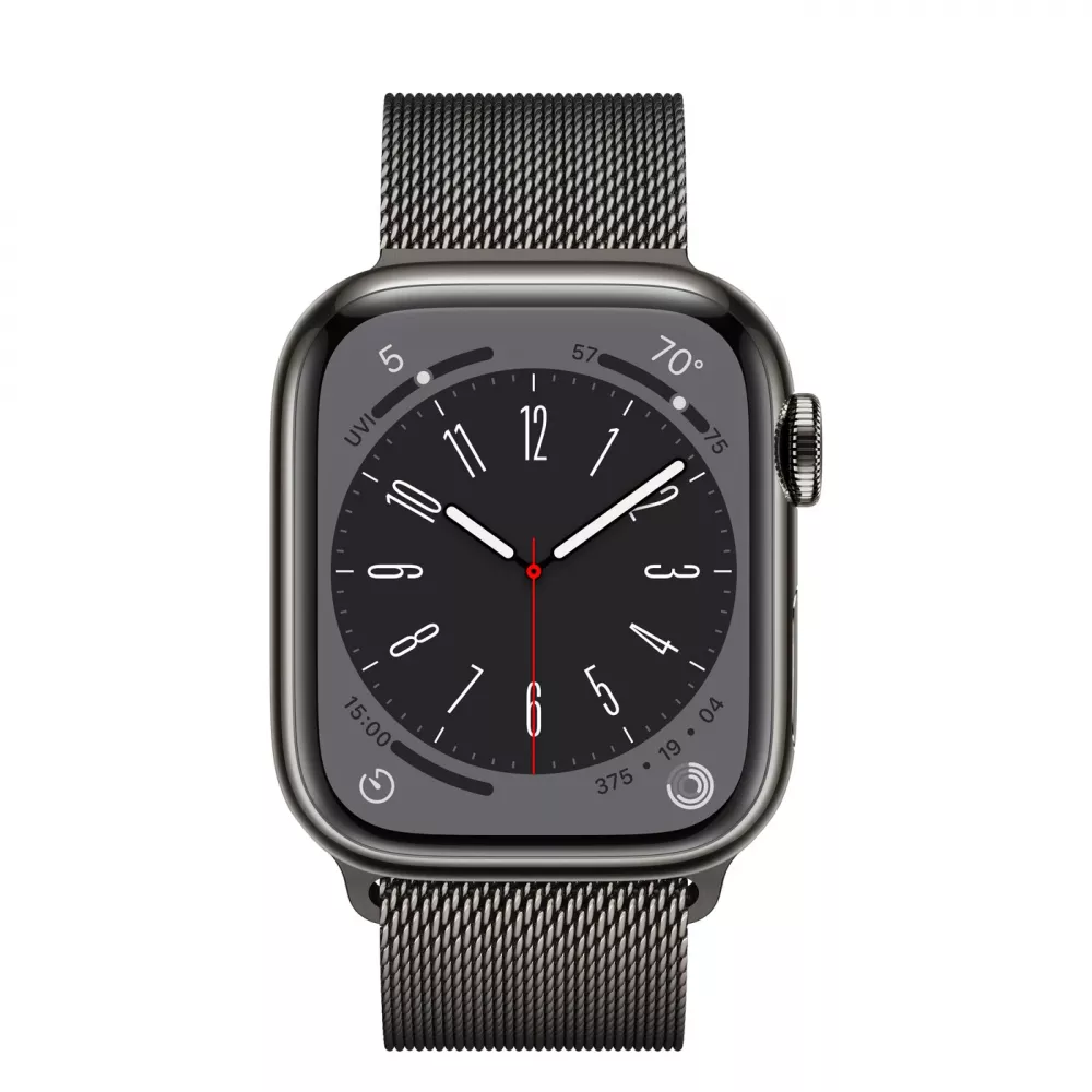 Apple Watch Series 8 Gps Cellular 41mm Graphite S Steel Case W Milanese Loop Graphite Mnjl3 Mnjm3 Kupit V Internet Magazine Mr Fix