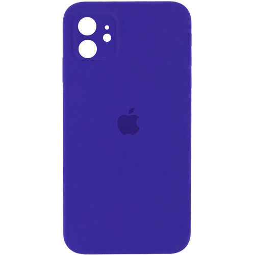 Чохол-накладка (силіконовий) для iPhone 11 Silicone Full Cover Purple