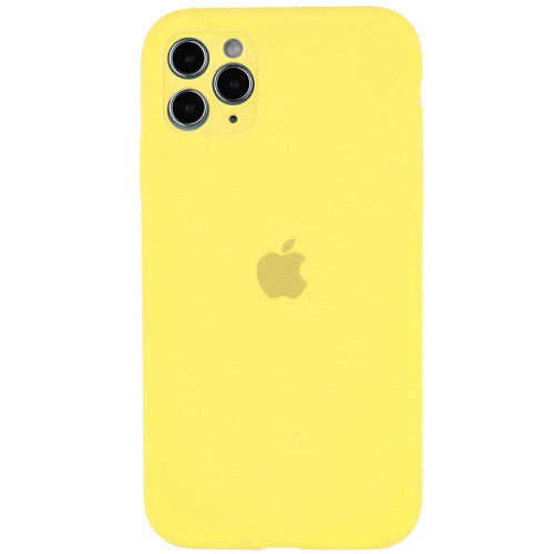 Чохол-накладка (силіконовий) для iPhone 11 Pro Silicone Full Cover Yellow