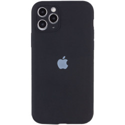Чехол-накладка (силиконовый) для iPhone 11 Pro Max Silicone Full Cover Black