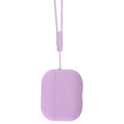 Чехол-накладка (силиконовый) Apple AirPods Pro 2 Silicone Case with strap Lilac