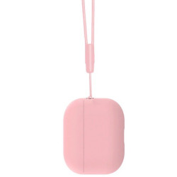 Чехол-накладка (силиконовый) Apple AirPods Pro 2 Silicone Case with strap Pink Sand