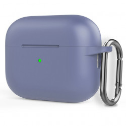 Чехол-накладка (силиконовый) Apple AirPods Pro 2 Silicone Case with Carabine Lavender