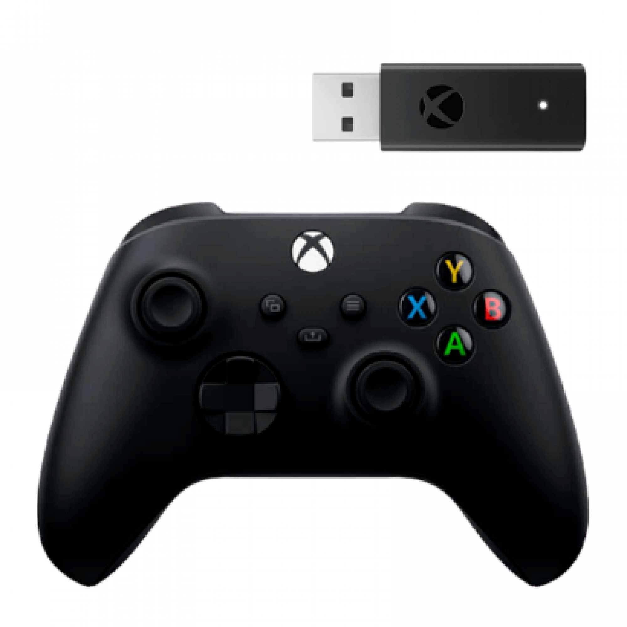 Microsoft Xbox Series X S Wireless Controller Carbon Black Wireless Adapter For Windows 1va 7217