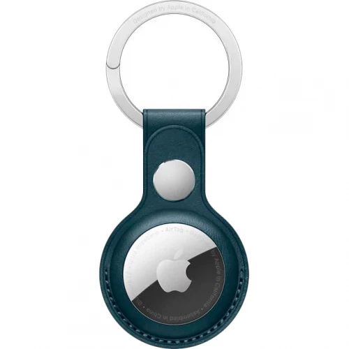 Брелок (шкіряний) для AirTag Key Ring Storm Blue