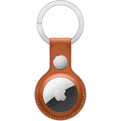 Брелок (шкіряний) для AirTag Key Ring Umber