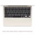 Apple MacBook Air 13.6" M3/8CPU/8GPU/8GB/256GB Starlight 2024 (MRXT3) (with out box)