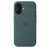 Чехол-накладка (силиконовый) Apple iPhone 16 Silicone Case with MagSafe Lake Green (MYY83)