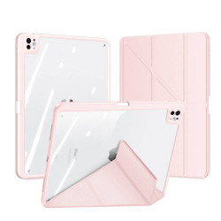 Чехол-книжка (полиуретановый) Apple iPad Air 13" 2024 / Pro 12.9" 2018-2022 Dux Ducis Magi Series Pink