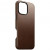 Чохол-накладка (шкіряний) Apple iPhone 16 Pro Max NOMAD Traditional Leather Case with Magsafe Brown