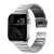 NOMAD Apple Watch 46/49mm Steel Band Silver Hardware Silver