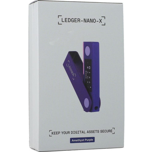 Ledger Nano X Amethyst Purple