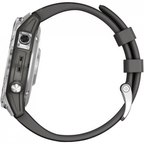 Garmin Fenix 7 Silver with Graphite Band (010-02540-00/01)