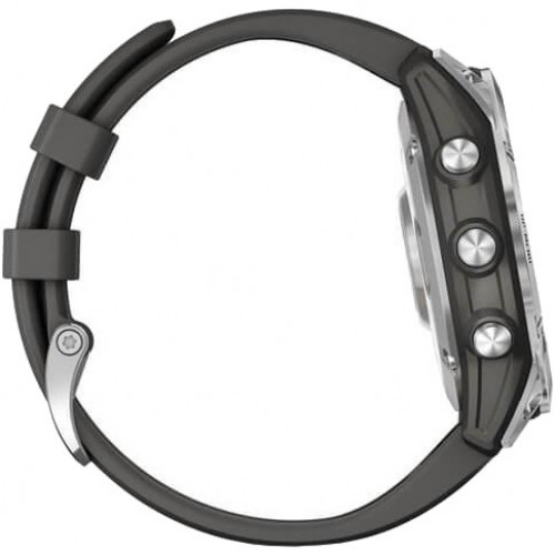 Garmin Fenix 7 Silver with Graphite Band (010-02540-00/01)