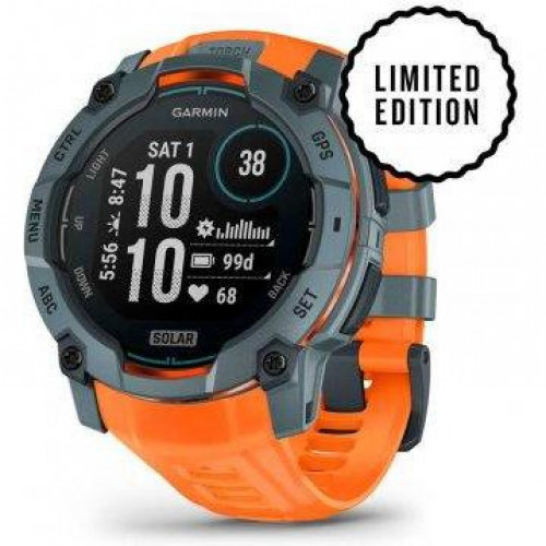 Garmin Instinct 3 50mm Solar Twilight with Solstice Band (010-02935-01)