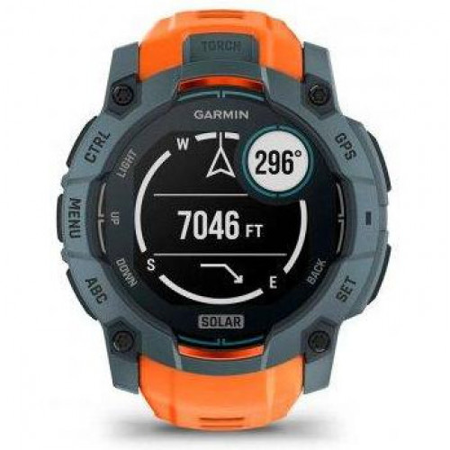 Garmin Instinct 3 50mm Solar Twilight with Solstice Band (010-02935-01)