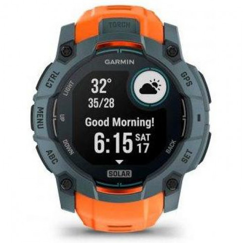 Garmin Instinct 3 50mm Solar Twilight with Solstice Band (010-02935-01)