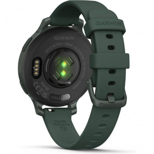 Garmin Lily 2 Active Jasper Green with Jasper Green Silicone Band (010-02891-02)