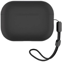 Чехол-накладка (силиконовый) Apple AirPods Pro 2 Blueo Liquid Silicone Series Black