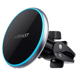 Автомобильный держатель Acefast D3 Magnetic Wireless Series Silver