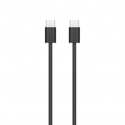 Кабель Apple USB-C Woven Charge Cable 60W 1m Black ОЕМ