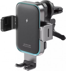 Автомобильный держатель Proove Triple Clamp Pro 15W Metal Gray (WHTP15010004)