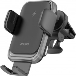 Автомобильный держатель Proove Nitro Charge 15W Dark Gray (WHNC15002001)