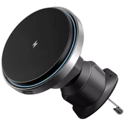 Автомобильный держатель Proove Magic Circle Pro 15W Black (WHMP15010001)