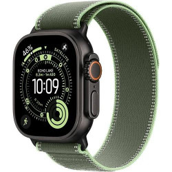 Apple Watch Ultra 3 GPS + Cellular 49mm Black Tit. Case w. Green/Neon Trail Loop - M/L (MF254+MG9P4)