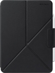 Чехол-книжка (полиуретановый) Apple iPad Pro 12.9" 2022/iPad Air 13" 2024 Pitaka MagEZ Case Folio 2 Black (FOL2302)