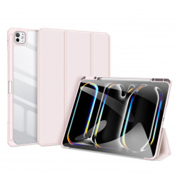 Чехол-книжка (полиуретановый) Apple iPad Pro 11" 2024 Dux Ducis Toby Series Pink