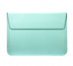 Чехол-папка (кожаный) Apple MacBook 13,6"/14,2" Sleeve with Stand Marine Green