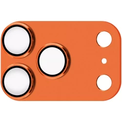 Защитное стекло блока камеры Apple iPhone 17 Pro Proove Achilles Full Metal Cosmic Orange